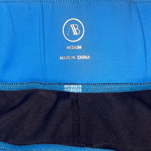 Addison Bay Ranstead Legging Blue White Medium High Rise - Picture 5 of 6